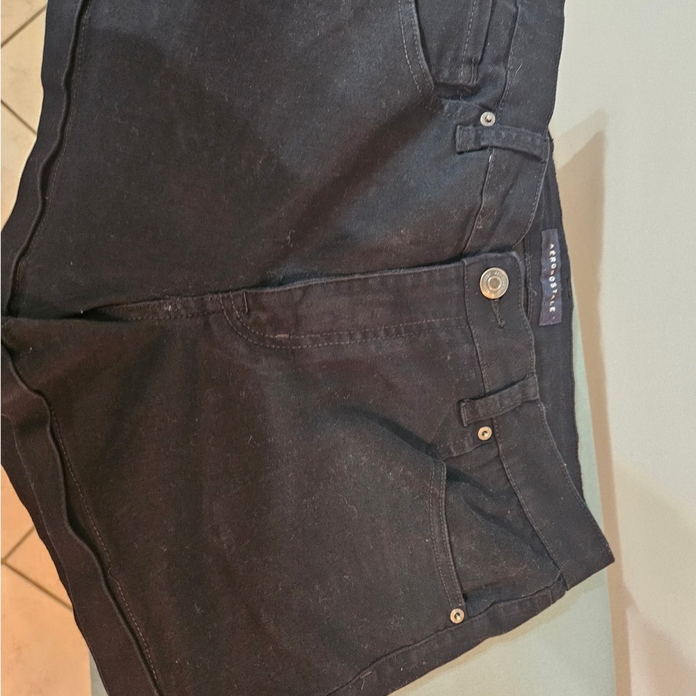 Aeropostale Dark Denim Jean Shorts